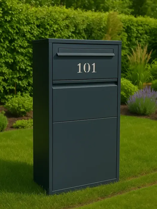 Moderne Paketbox mit individueller Ausstattung
