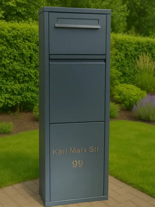 Moderne Paketbox mit individueller Ausstattung